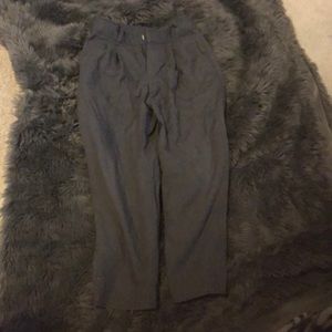 Gray dressy pants